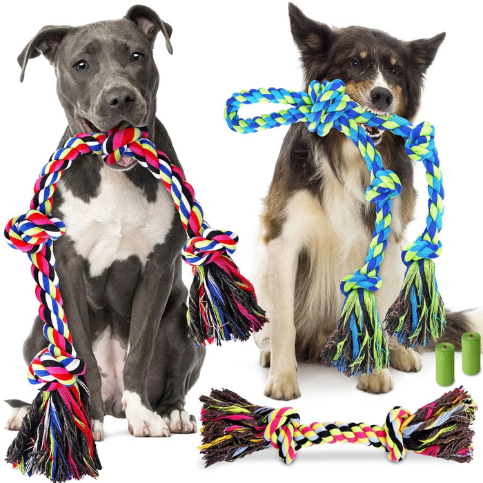 Forfon Tough & Strong Juguete para perros para masticadores agresivos
