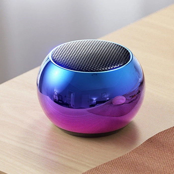 Mini altavoz Bluetooth con micrófono, caja de sonido inalámbrica
