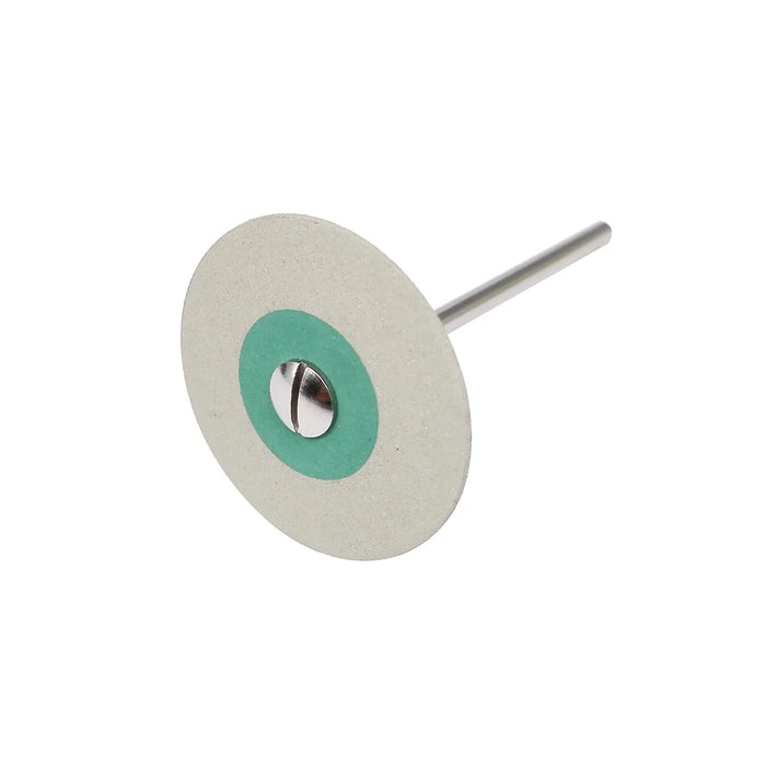 AZDENT Dental Cerámica Caucho Medio Grueso Diamante Pulidor Rueda HP Fresas Porcelana