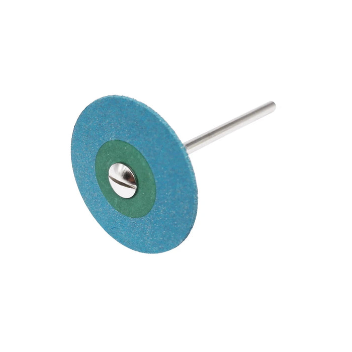 AZDENT Dental Cerámica Caucho Medio Grueso Diamante Pulidor Rueda HP Fresas Porcelana