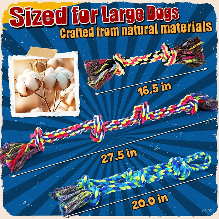 Forfon Tough & Strong Juguete para perros para masticadores agresivos