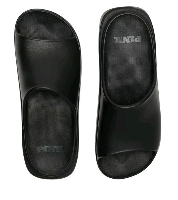 Victoria's Secret Sandalias negras de plataforma