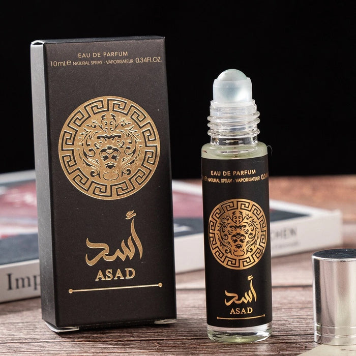ASAD Aceite Perfume Roll On Unisex Eau De Parfum 10ML Para Mujeres Hombres Tamaño Viaje