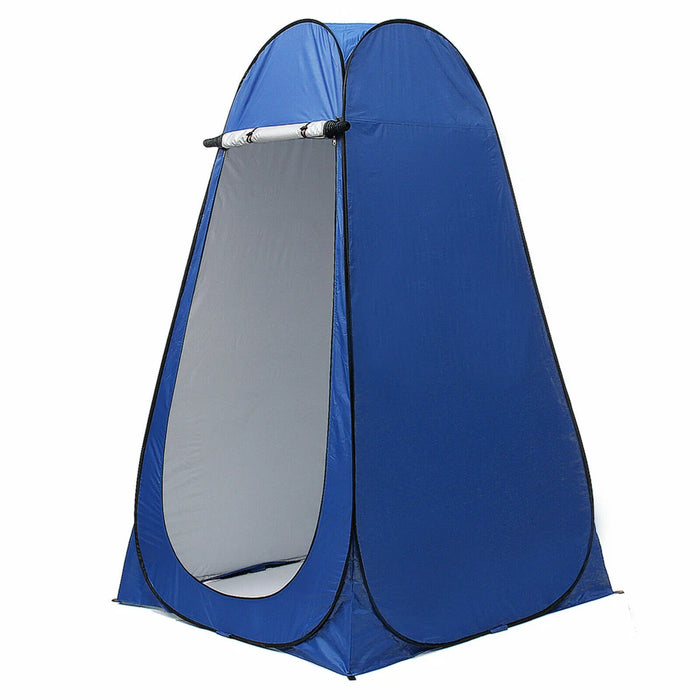 Tienda de baño exterior plegable de 75" con ducha y baño