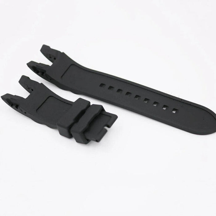 Correa de caucho negra de 26 mm para relojes Invicta Reserve Collection y Venom