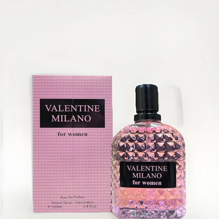 Perfume Valentine Milano para mujer, 100 ml