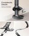 SAIJI Soporte para teléfono con cuello de cisne para cama - Quierox - Tienda Online