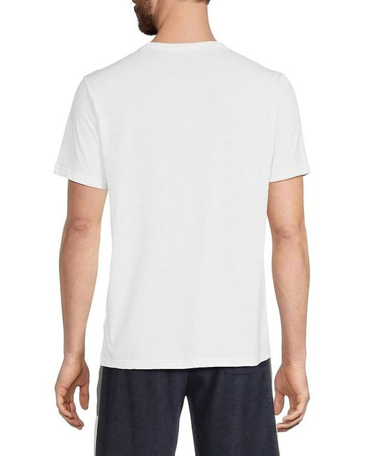 Saks Fifth Avenue Camiseta Henley de manga corta de mezcla triple - Quierox - Tienda Online