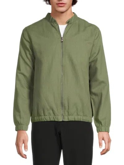 Saks Fifth Avenue Chaqueta bomber de mezcla de lino - Quierox - Tienda Online