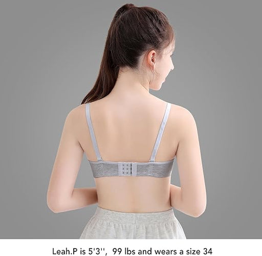 SALIA GIRL Sujetadores suaves y acolchados para niñas y adolescentes sin aros - Quierox - Tienda Online