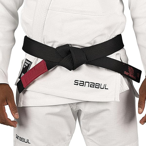 Sanabul BJJ Belt Cinturón brasileño Jiu Jitsu para hombres y mujeres - Quierox - Tienda Online
