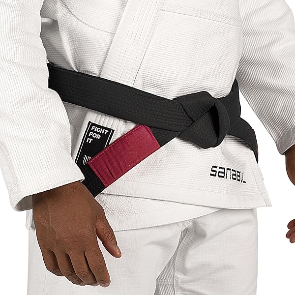 Sanabul BJJ Belt Cinturón brasileño Jiu Jitsu para hombres y mujeres - Quierox - Tienda Online