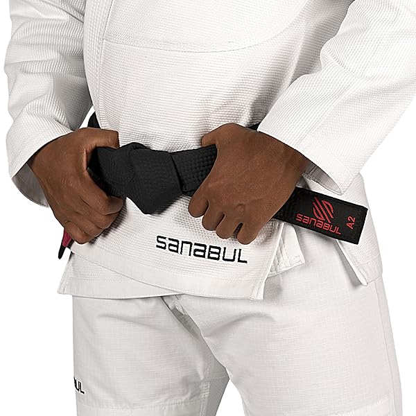 Sanabul BJJ Belt Cinturón brasileño Jiu Jitsu para hombres y mujeres - Quierox - Tienda Online