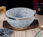 SANCONG Cuenco coreano de piedra Dolo, cuenco de bibimbap de piedra natural con base - Quierox - Tienda Online