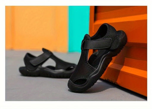 Sandalia de color sólido cómodas y de moda para niños, sandalias transpirables - Quierox - Tienda Online