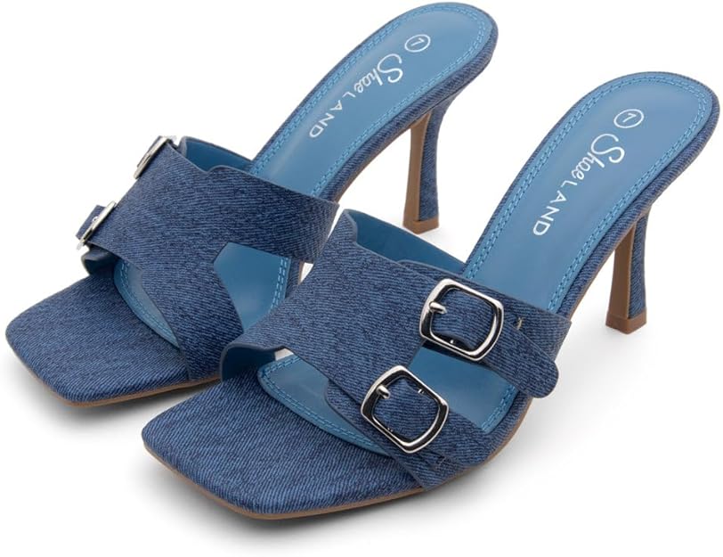 Sandalia de tacón para mujer Melrose de Shoe Land - Quierox - Tienda Online