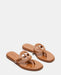 Sandalia de tiras Steve Madden, Patente de Kade Tan - Quierox - Tienda Online