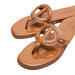 Sandalia de tiras Steve Madden, Patente de Kade Tan - Quierox - Tienda Online