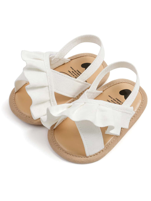 Sandalias blancas para bebés con suela suave antideslizante para primavera y verano - Quierox - Tienda Online