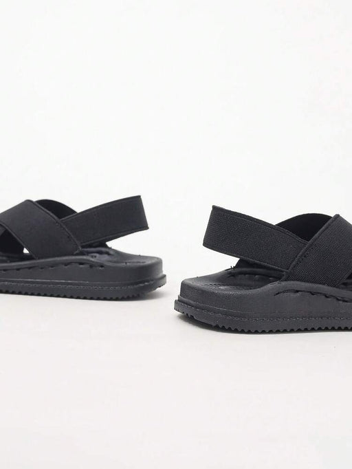 Sandalias cómodas para niños pequeños con tiras elásticas, planas sin cordones - Quierox - Tienda Online