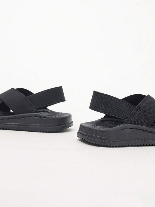 Sandalias cómodas para niños pequeños con tiras elásticas, planas sin cordones - Quierox - Tienda Online