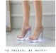 Sandalias de plataforma transparentes con luz LED de 5 pulgadas para mujer - Quierox - Tienda Online