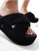 Sandalias planas acolchadas con tiras cruzadas ASOS DESIGN Thunder en color negro - Quierox - Tienda Online