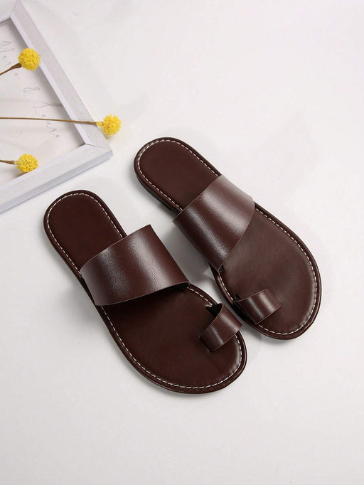 Sandalias planas con tira en los dedos para mujer - Quierox - Tienda Online