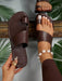 Sandalias planas con tira en los dedos para mujer - Quierox - Tienda Online