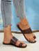 Sandalias planas con tira en los dedos para mujer - Quierox - Tienda Online