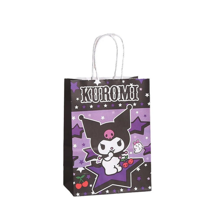 Sanrio set de 5 bolsas de papel de Kuromi, para bolsas de regalo para fiesta de dulces - Quierox - Tienda Online