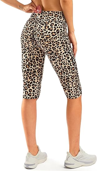 SANTINY Leggings capri hasta la rodilla para mujer de con bolsillos - Quierox - Tienda Online