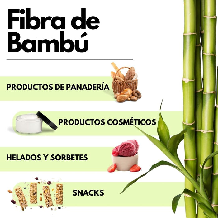 SaporePuro Fibra de Bambú de calidad alimentaria 500 gr - Quierox - Tienda Online