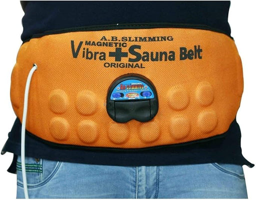 Sauna Slim Vibrating Plus Calefacción Vibrante Magnético Adelgazante Cinturón Naranja - Quierox - Tienda Online