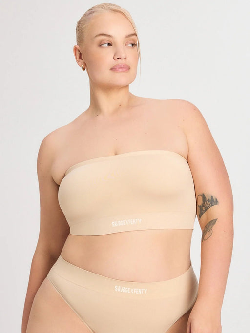 SAVAGE FENTY Bralette bandeau sin costuras - Honey - Quierox - Tienda Online