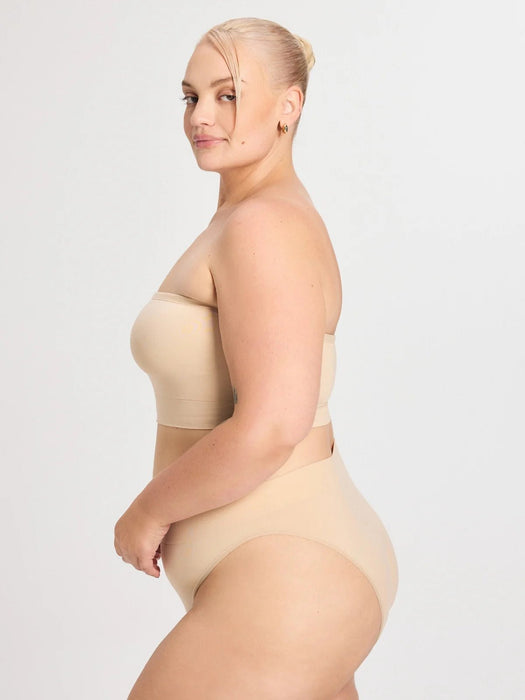 SAVAGE FENTY Bralette bandeau sin costuras - Honey - Quierox - Tienda Online