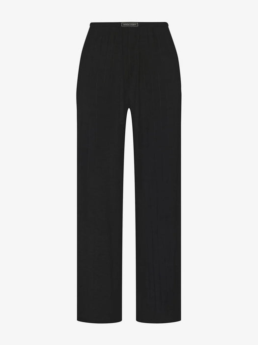 SAVAGE FENTY Pantalón de dormir de tiro medio de modal con puntada elegante - Quierox - Tienda Online