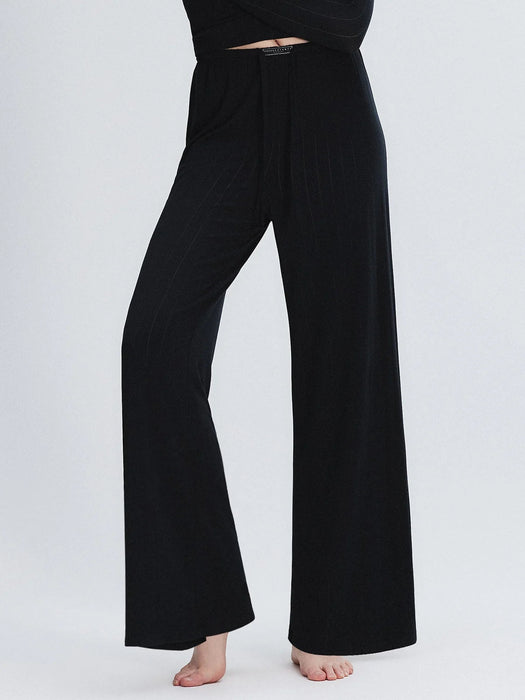 SAVAGE FENTY Pantalón de dormir de tiro medio de modal con puntada elegante - Quierox - Tienda Online