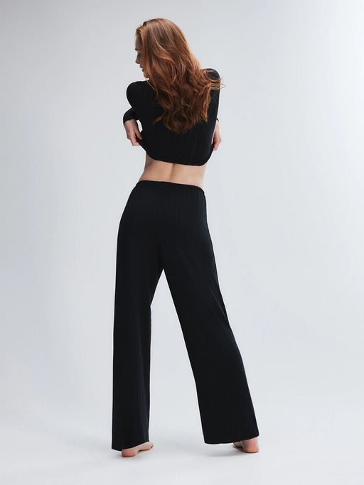 SAVAGE FENTY Pantalón de dormir de tiro medio de modal con puntada elegante - Quierox - Tienda Online