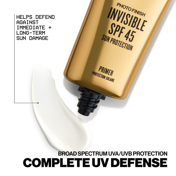 SMASHBOX Prebase de amplio espectro Photo Finish Invisible SPF 45, 30ml