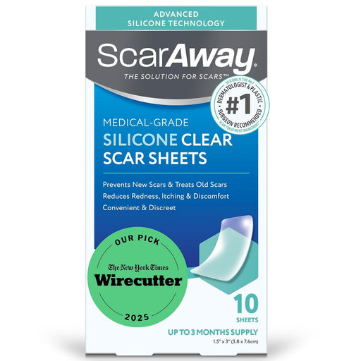 ScarAway, láminas de silicona transparentes avanzadas para cicatrices - Quierox - Tienda Online
