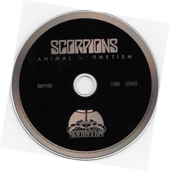 Scorpions MAGNETISMO ANIMAL: CD 50 ANIVERSARIO DE LA BANDA - Quierox - Tienda Online
