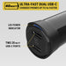 Scosche CPDCC40M PowerVolt - Cargador de coche USB-C de 40 W, de doble puerto - Quierox - Tienda Online