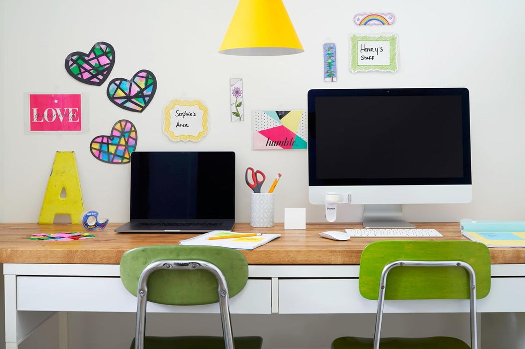 Scotch Dispensador de cinta de escritorio, blanco, ideal para envolver regalos, 1 dispensador - Quierox - Tienda Online