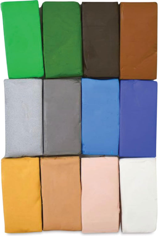 Sculpey III 12 colores naturales de arcilla polimérica para horno, no tóxica, 12 onzas - Quierox - Tienda Online