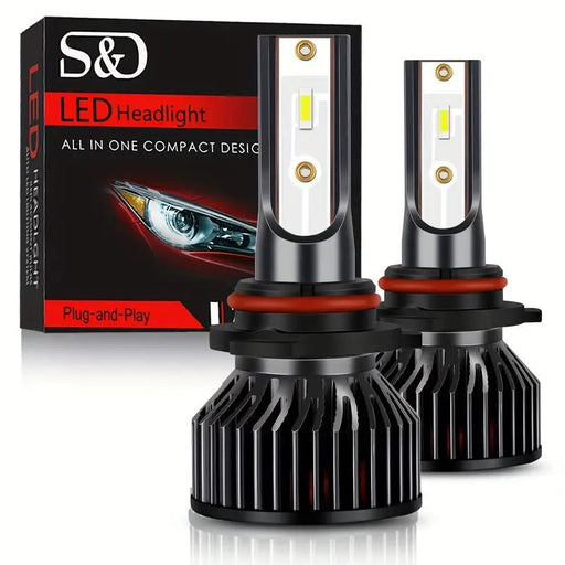 S&D paquete de 2 piezas bombilla LED H7 Canbus faros delantero led H1 - Quierox - Tienda Online
