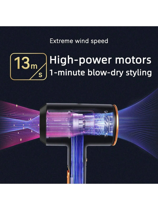 Secador de pelo profesional de 1 pieza de 1800 W con acondicionamiento iónico y difusor - Quierox - Tienda Online