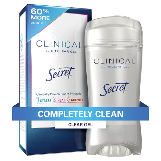 Secret Clinical Strength antitranspirante y desodorante en gel de mujer - Quierox - Tienda Online