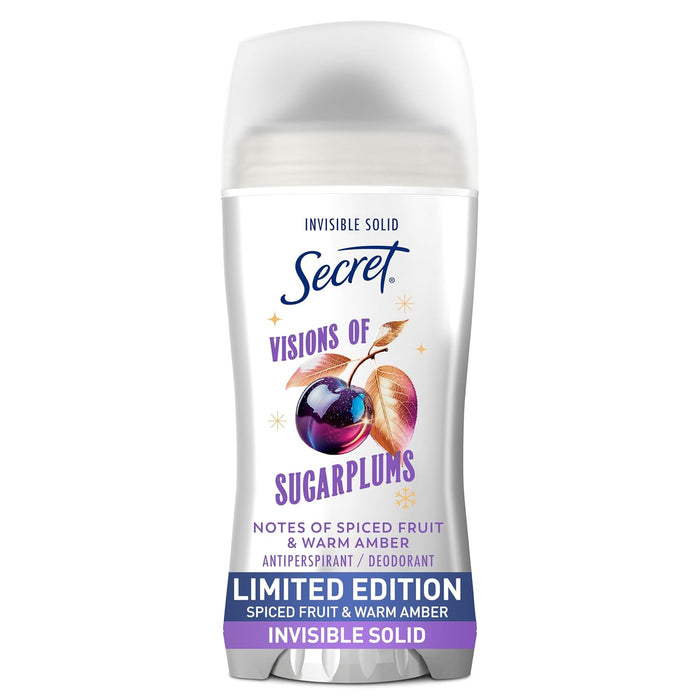 Secret Fresh Desodorante antitranspirante para mujer Visions of Sugarplums con aroma a fruta - Quierox - Tienda Online