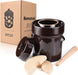 Seeutek Fermentation - Tarro de fermentación de 2 litros/0.5 galones, olla de cerámica - Quierox - Tienda Online